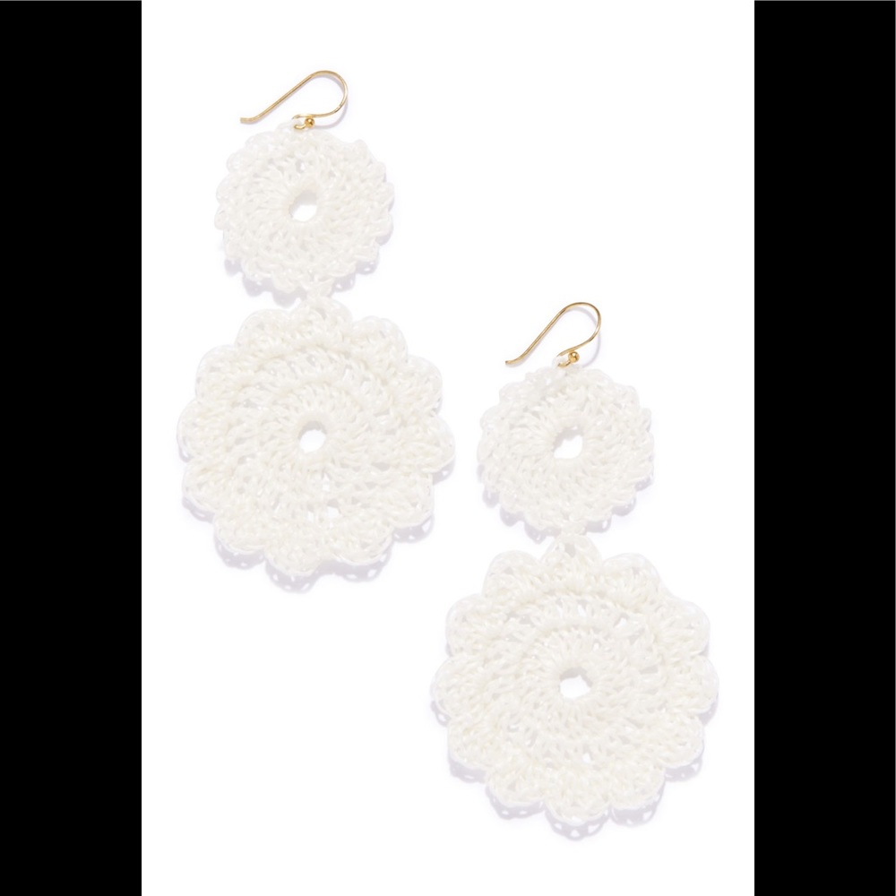 Roberta Roller Rabbit Macrame Earrings